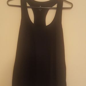 Athleta Black Racerback Tank